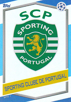 Club Emblem Sporting CP 2016/17 Topps Match Attax CL Logo #SPO01